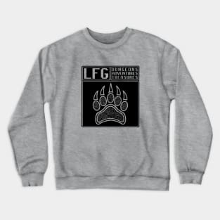 LFG Looking For Group Druid Class Claw Dungeon Tabletop RPG TTRPG Crewneck Sweatshirt